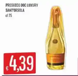 Sisa Prosecco Doc Luxury Sant'Orsola offerta