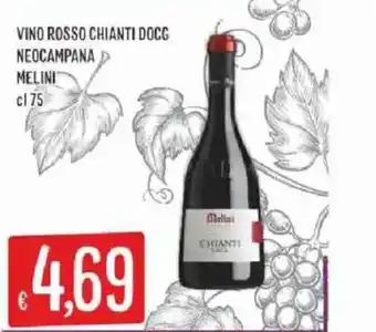 Vino rosso Chianti DOCG Neocampana Melini