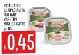 Sisa Paté gatto le specialità italiane miglior gatto offerta