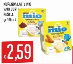 Sisa Merenda latte mio Nestlé offerta