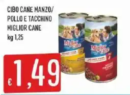 Sisa Cibo cane manzo pollo e tacchino miglior cane offerta