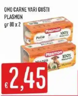 Sisa Omo carne vari gusti Plasmon offerta