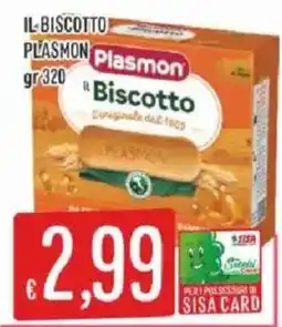 Sisa Il Biscotto Plasmon offerta