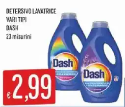Sisa Detersivo lavatrice Dash offerta