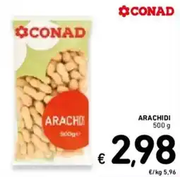 Spazio Conad Conad arachidi offerta