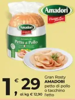 Alter Discount Gran Rosty AMADORI petto di pollo offerta