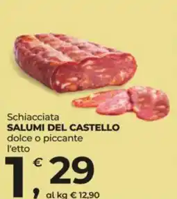 Alter Discount Schiacciata Salumi del Castello offerta