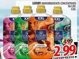 Il Genio Supermercato Luxury ammorbidente concentrato offerta