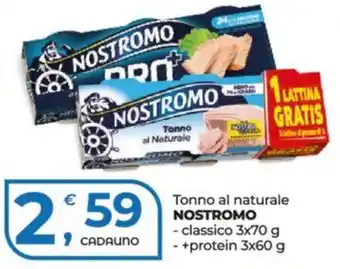 Tonno al naturale NOSTROMO