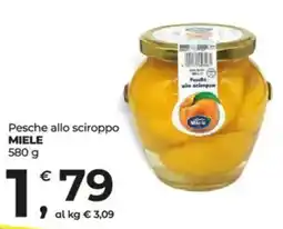 Alter Discount Pesche allo sciroppo Miele offerta