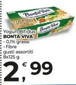Alter Discount Yogurt Bifidus BONTÀ VIVA offerta