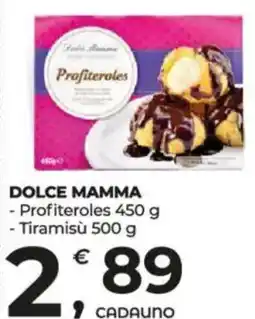 Alter Discount Dolce Mamma Profiteroles offerta