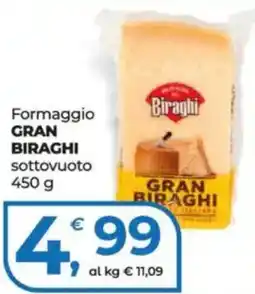 Alter Discount Formaggio Gran Biraghi offerta