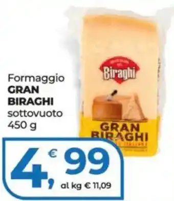 Alter Discount Formaggio Gran Biraghi offerta