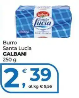 Alter Discount Burro Santa Lucia Galbani offerta