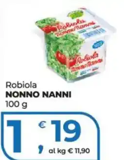 Alter Discount Robiola Nonno Nanni offerta