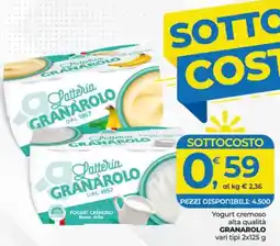 Alter Discount Yogurt cremoso Granarolo offerta