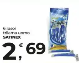 Alter Discount Rasoi trilama uomo Satinex offerta