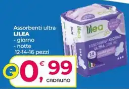 Alter Discount Assorbenti ultra LILEA offerta