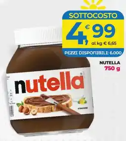 Alter Discount Nutella offerta