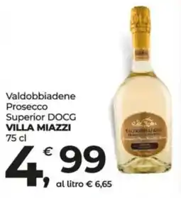 Alter Discount Valdobbiadene Prosecco Superior DOCG Villa Miazzi offerta