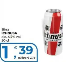 Alter Discount Birra Ichnusa offerta