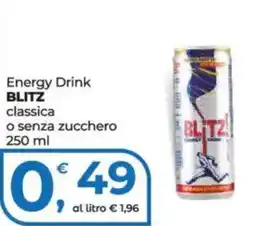 Alter Discount Energy Drink Blitz classica offerta