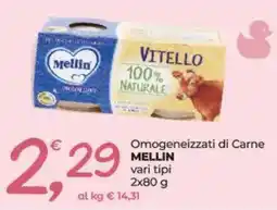 Alter Discount Omogeneizzati di Carne Mellin offerta