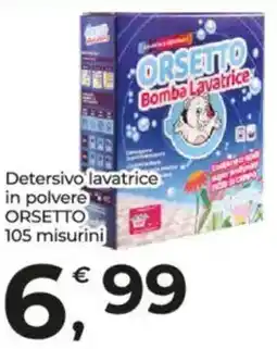 Alter Discount Detersivo lavatrice in polvere ORSETTO offerta