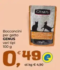 Alter Discount Bocconcini per gatto GENUS offerta