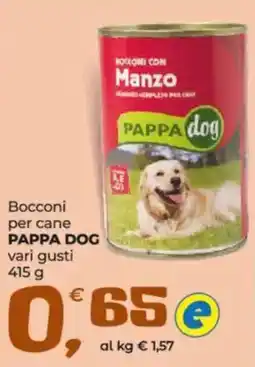 Alter Discount Bocconi per cane PAPPA DOG offerta
