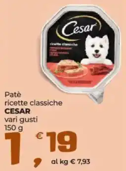 Alter Discount Patè ricette classiche CESAR offerta