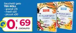 Alter Discount Sacchetti gelo TEX ROLL offerta