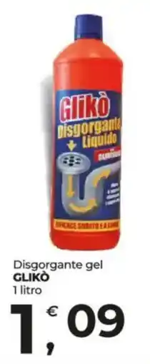Alter Discount Disgorgante gel Glikò offerta