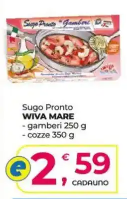 Alter Discount Sugo Pronto Wiva Mare offerta