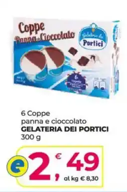 Alter Discount Coppe panna e cioccolato Gelateria dei Portici offerta