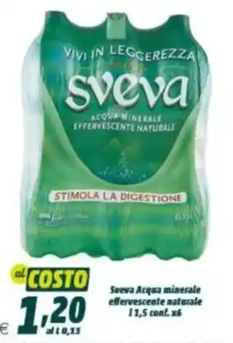 Sveva Acqua minerale effervescente naturale