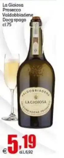 Elite La Gioiosa Prosecco Valdobbiadene offerta
