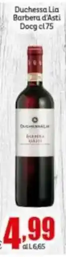 Elite Duchessa Lia Barbera d'Asti offerta