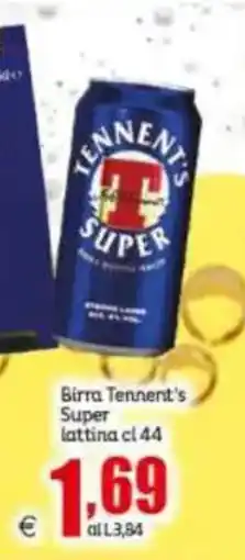 Elite Birra Tennent's Super offerta