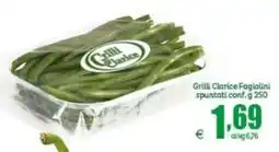 Elite Grilli Clarice Fagiolini spuntati offerta