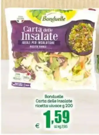 Elite Bonduelle Carta delle Insalate offerta