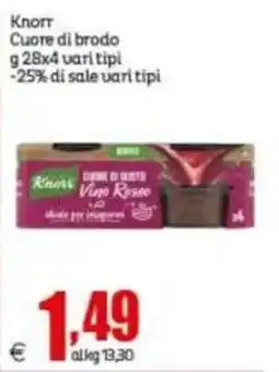 Elite Knorr Cuore di brodo Vino Rosso offerta