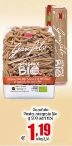 Elite Garofalo Pasta integrale Bio offerta