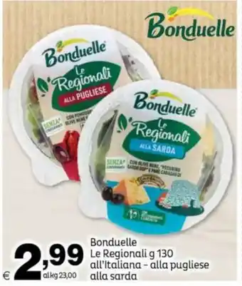 Bonduelle Le Regionali all'Italiana