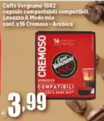 Elite Caffè Vergnano 1882 Cremoso offerta