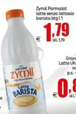 Elite Zymil Parmalat latte senza lattosio barista offerta