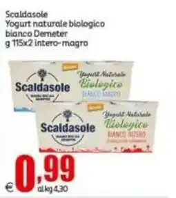 Elite Scaldasole Yogurt naturale biologico bianco Demeter offerta