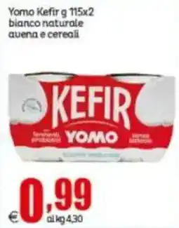 Elite Kefir Yomo bianco naturale avena e cereali offerta