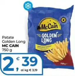 Alter Discount Patate Golden Long MC CAIN offerta